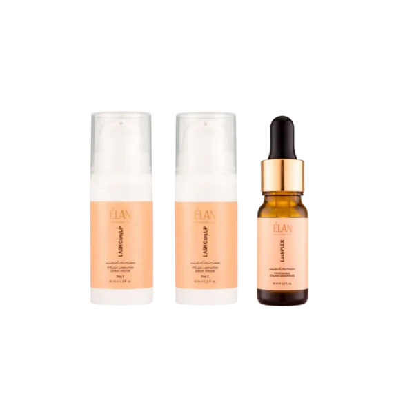 ÉLAN Lash CurlUp Lash Lift System Kit, 3 steps (in pumps)