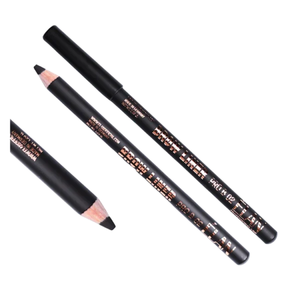 ÉLAN - Powder Eyebrow Pencil «Brow Liner Pro» B 02 Dark brown