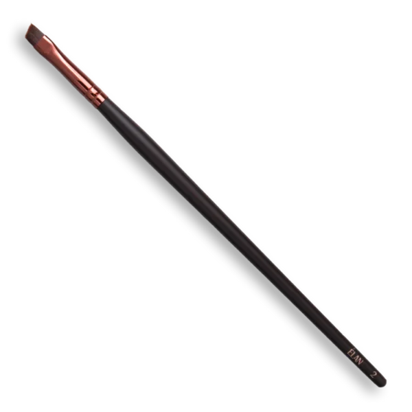 ÉLAN - Premium Professional Brow Brush Set (6 brushes, made from solid African Blackwood) - Image 5