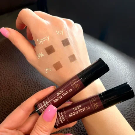 ÉLAN – Smart Brow Tinting System – Deep Brow Tint 2.0 – 05 SPICY warm brown (Pump Bottle)2