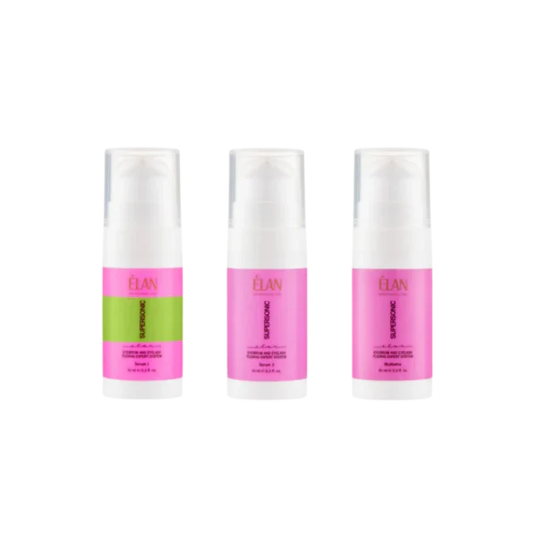 ÉLAN - Supersonic Brow & Lash System Kit (Step 1 Clear - 3 Steps)