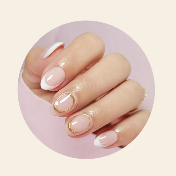French Toast (Short) Press-On Nails – BIAB Soft Gel Press-Ons - Image 2