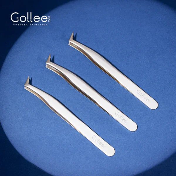 Gollee 90° Stainless Steel Tweezer - Image 3