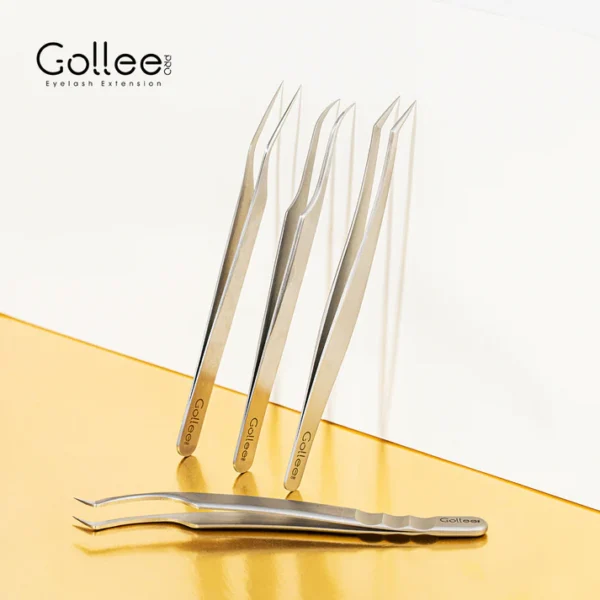 Gollee M Series Stainless Steel Tweezers - Image 2