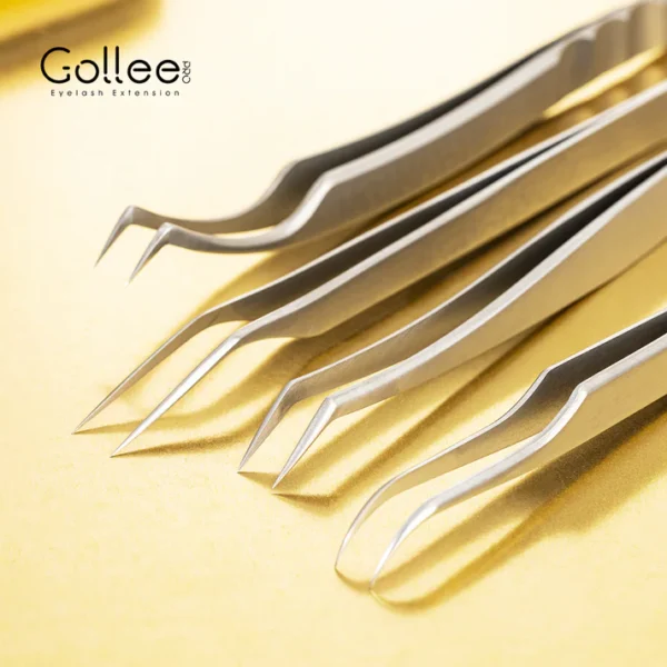 Gollee M Series Stainless Steel Tweezers - Image 4