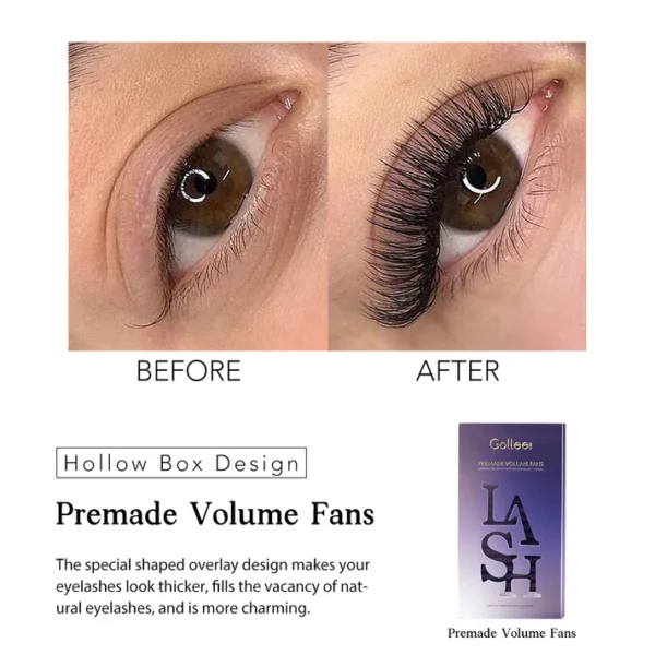 Gollee W shape eyelash -12 line - Image 2