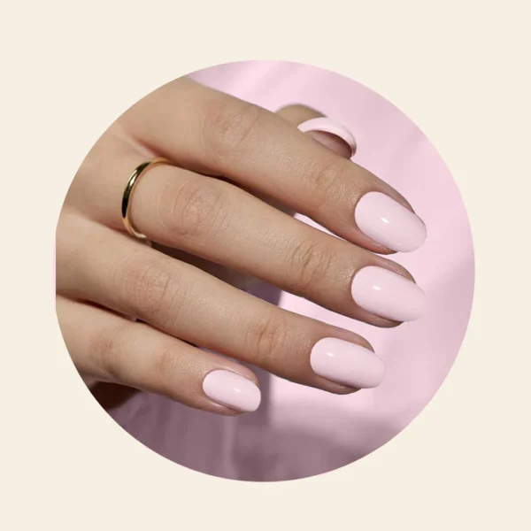 Peach Cream 83% Plant Based Nail Polish - Image 3
