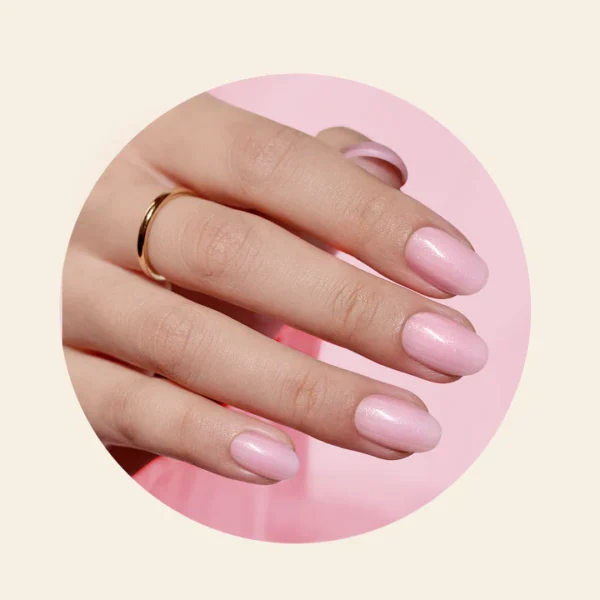 Shimmer (Short) BIAB Press-On Nails | Soft Gel Reusable Nails - Image 2