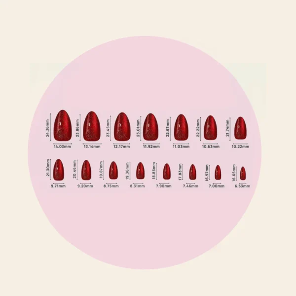 Spell (Medium) BIAB Press-On Nails | Soft Gel Reusable Nails - Image 3