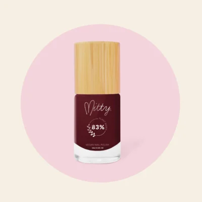 Black Cherry 83% Plant Based Nail Polish