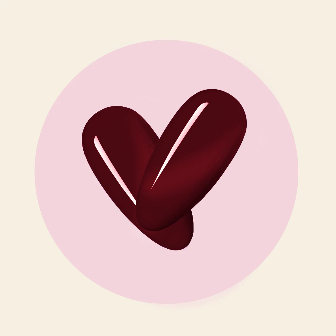 Black Cherry 83% Plant Based Nail Polish - Image 2