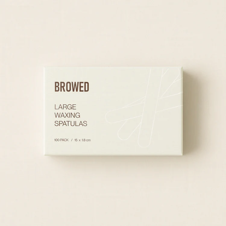 Browed - Large Waxing Spatulas, 100 Pack