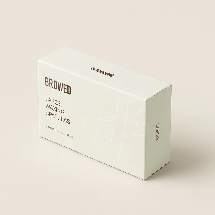 Browed - Large Waxing Spatulas, 100 Pack - Image 4