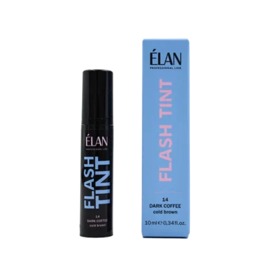 ÉLAN - Eyebrow Flash Tint, 10ml - 14 Dark Coffee (Cold Brown)