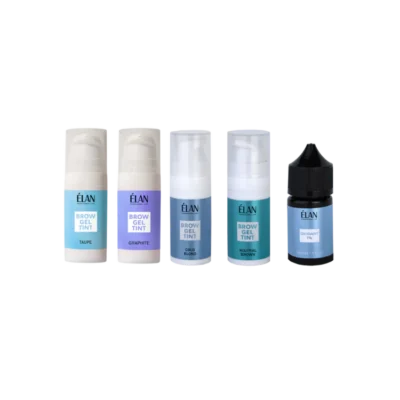 ÉLAN - Eyebrow Gel Tint Kit (4 Tints & Oxidising Emulsion 1%)
