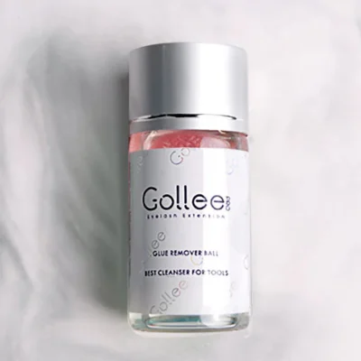 Gollee Glue Remover Ball on Tweezers