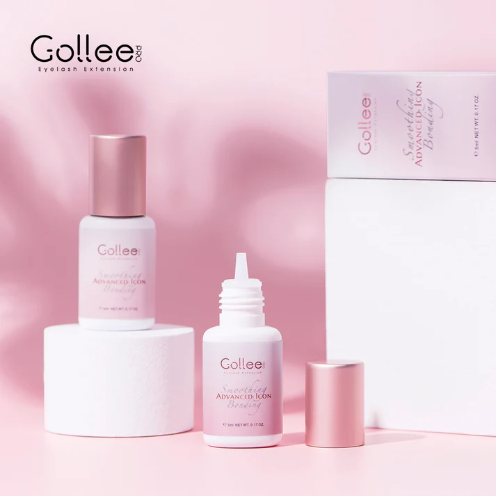 Gollee Pink Clear Eyelash Glue - Image 2