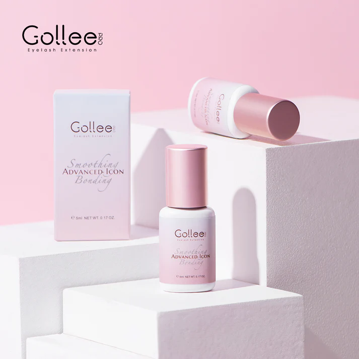 Gollee Pink Clear Eyelash Glue - Image 3