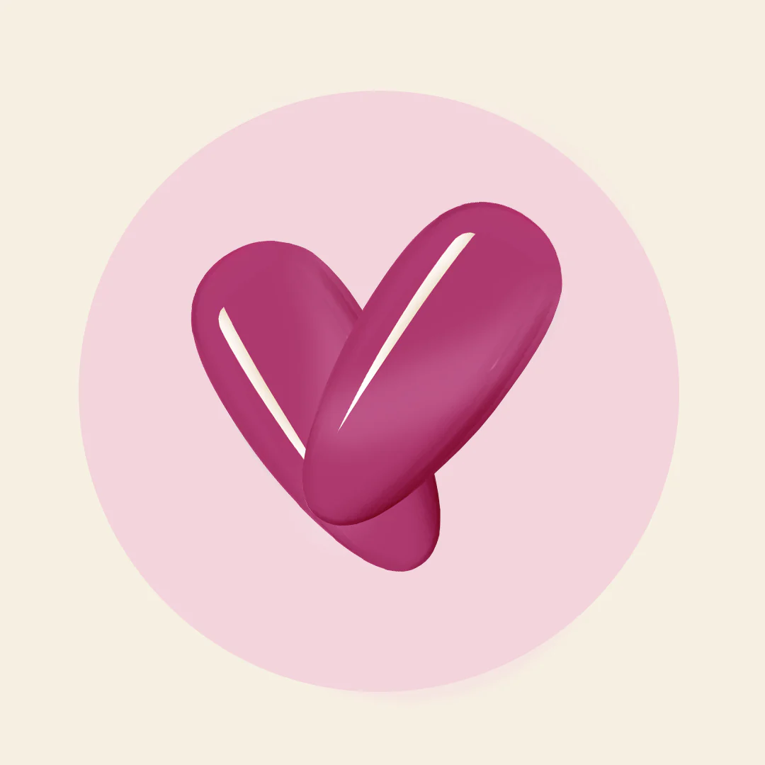 Wild Fuchsia 83% Plant Based Nail Polish - Image 2