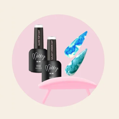 Galaxy Soft Blue Kisses