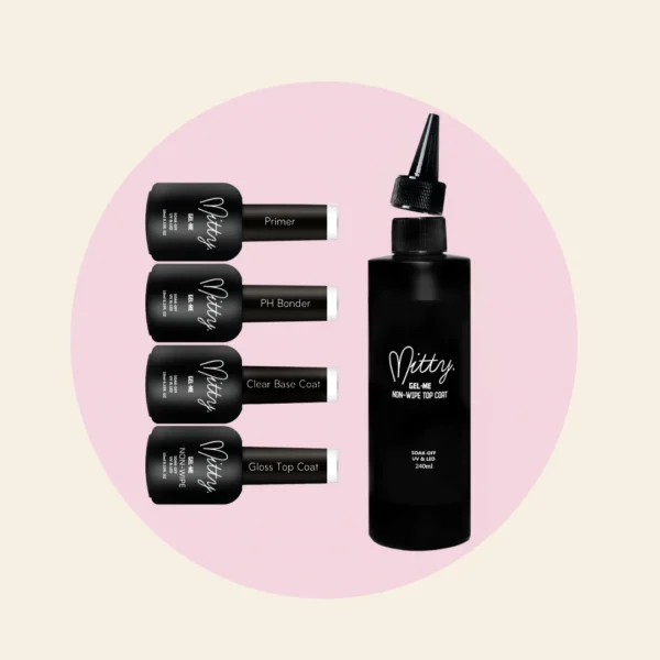 Gel Nail Kit- Prep & Finish Starter Kit
