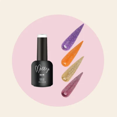 Glitter Polish Bundle - Fairy Pink