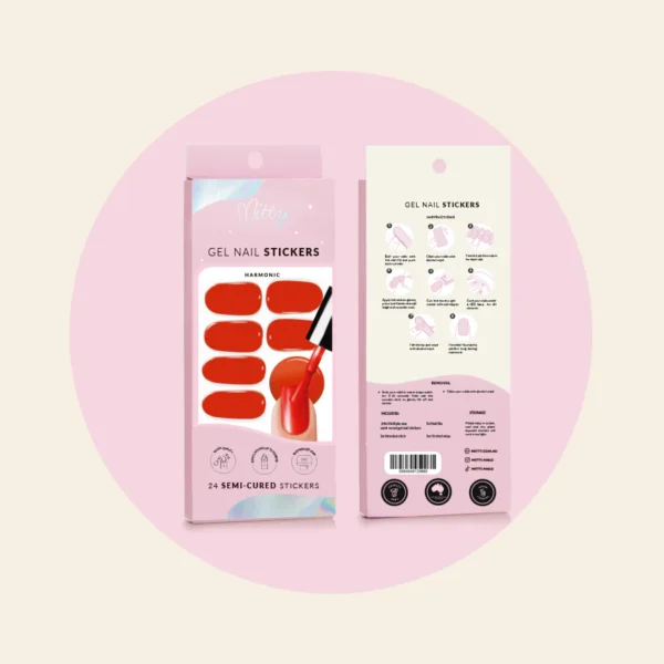 HARMONIC Semi Cured Gel Nail Stickers - Image 3