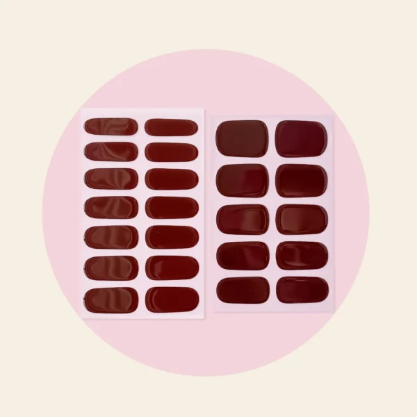 Jam Semi Cured Gel Nail Stickers - Image 2