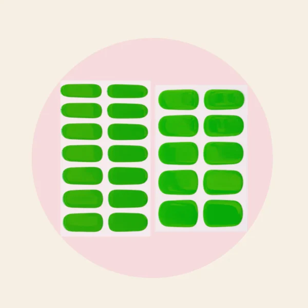 Jungle Semi Cured Gel Nail Stickers - Image 2