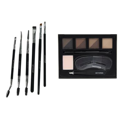 BRW-TWIN2 – Brow Brush Set with CP07 Eyebrow Palette
