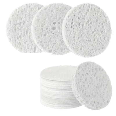 Facial Sponge – White – Pack of 10