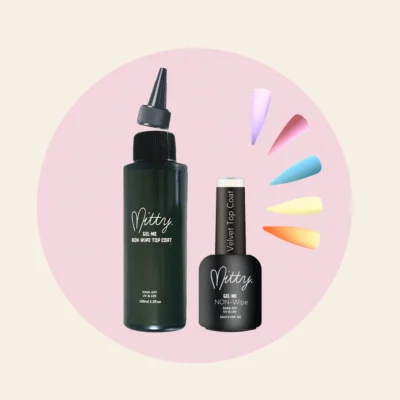 Non-Wipe Velvet Matte Top Coat Jumbo Refill 110ml