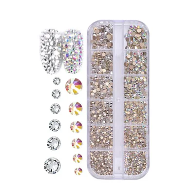 NSI 3D Nail Art Rhinestones Tray