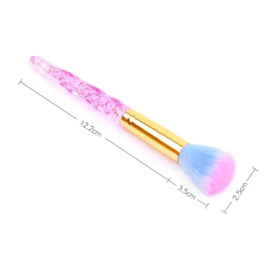 NSI Nail Dusting Brush Soft Hair - Pink