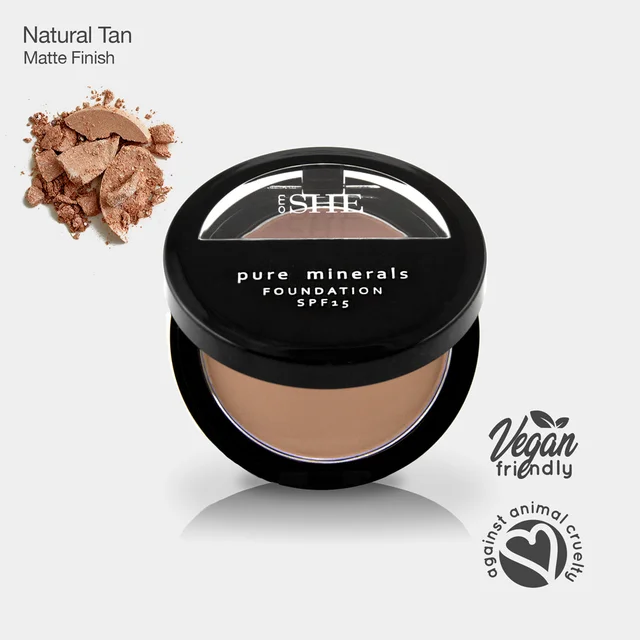 Pure Minerals Foundation - Natural Tan
