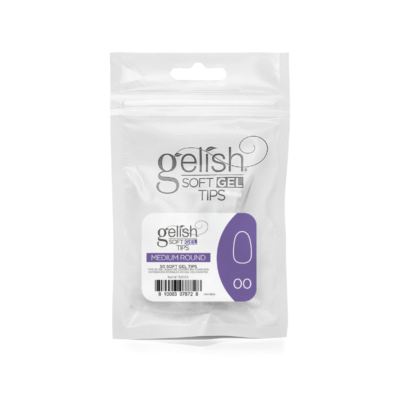 Gelish Soft Gel™ Tips Refill – Medium Round – Size 00 (50 ct)