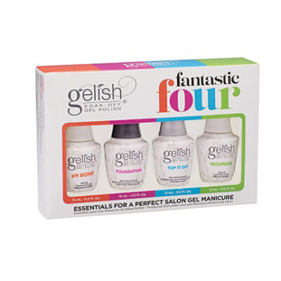 Gelish PRO – Fantastic Four Essentials Kit (pH Bond, Foundation, Top It Off & Nourish)