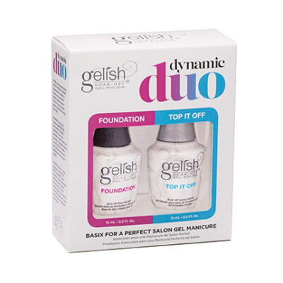 Gelish PRO – Dynamic Duo (Foundation & Top It Off, 15 mL each)