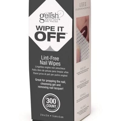 Gelish PRO – Wipe It Off – Lint Free Nail Wipes – 300pk