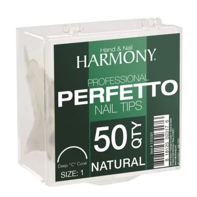 Harmony – Perfetto Nail Tips Natural 50ct – Size 3