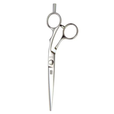 Kasho Silver Offset Hair Cutting Scissors