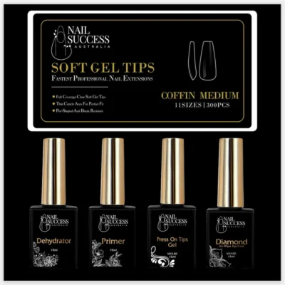 Soft Gel Press On Nail Kit