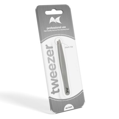Tweezer 11 – Slant Tip (grey)