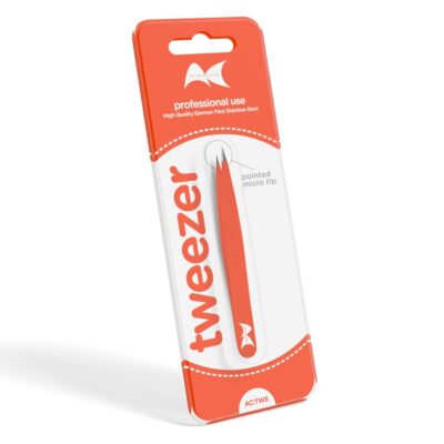Tweezer 5 – Pointed Micro Tip (Orange)