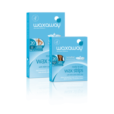 Waxaway Ready to Use Wax Strips – Sensitive BODY/MINI