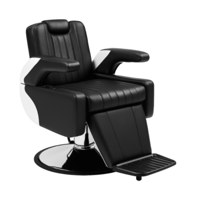Chrome Luxe Barber Chair