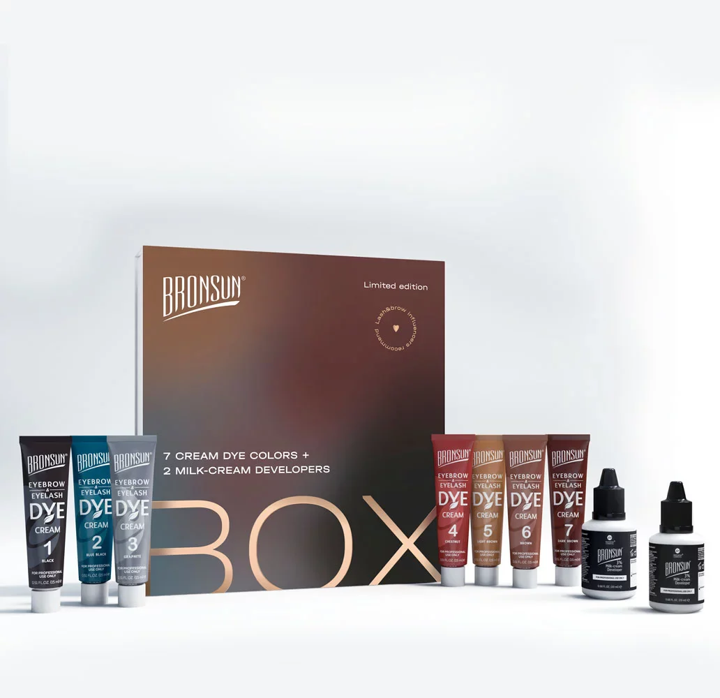 Limited Edition Bronsun Cream Dye Box