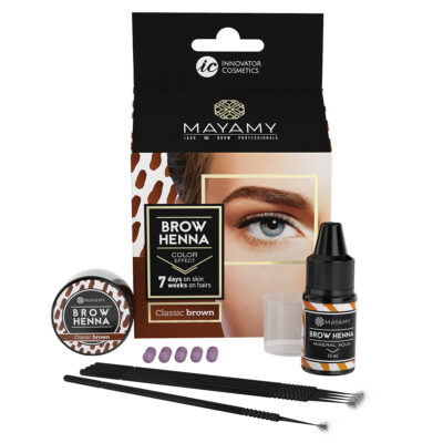 Mayamy Brow Henna Trial Set – Classic Brown