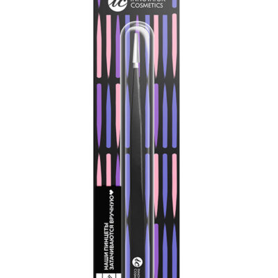 Tweezers for Eyelashes Manually Sharpened Straight TS-12