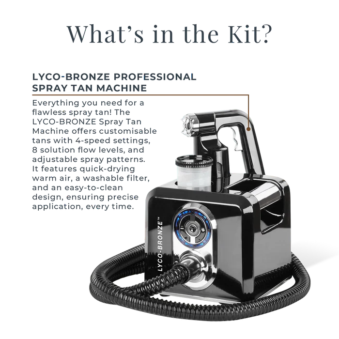 LYCO-BRONZE Professional Spray Tan Kit - Image 3